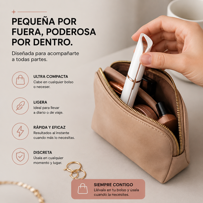 💎 LumiFace™ Depilador Facial a Cejas, Labio Superior y Nariz — Piel Suave al Instante🌸