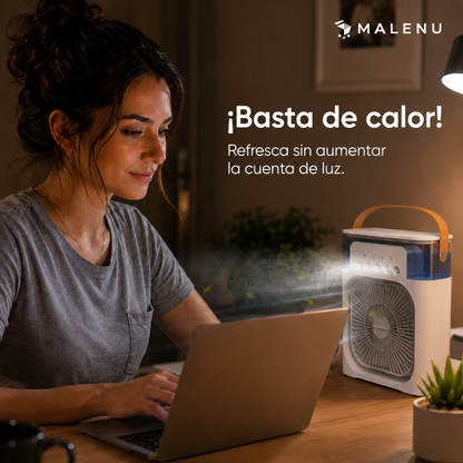 💨 AquaBreeze™ Ventilador Humidificador Premium 3 en 1 | Disfruta un ambiente fresco y confortable 🔥