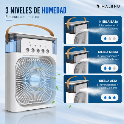 💨 AquaBreeze™ Ventilador Humidificador Premium 3 en 1 | Disfruta un ambiente fresco y confortable 🔥