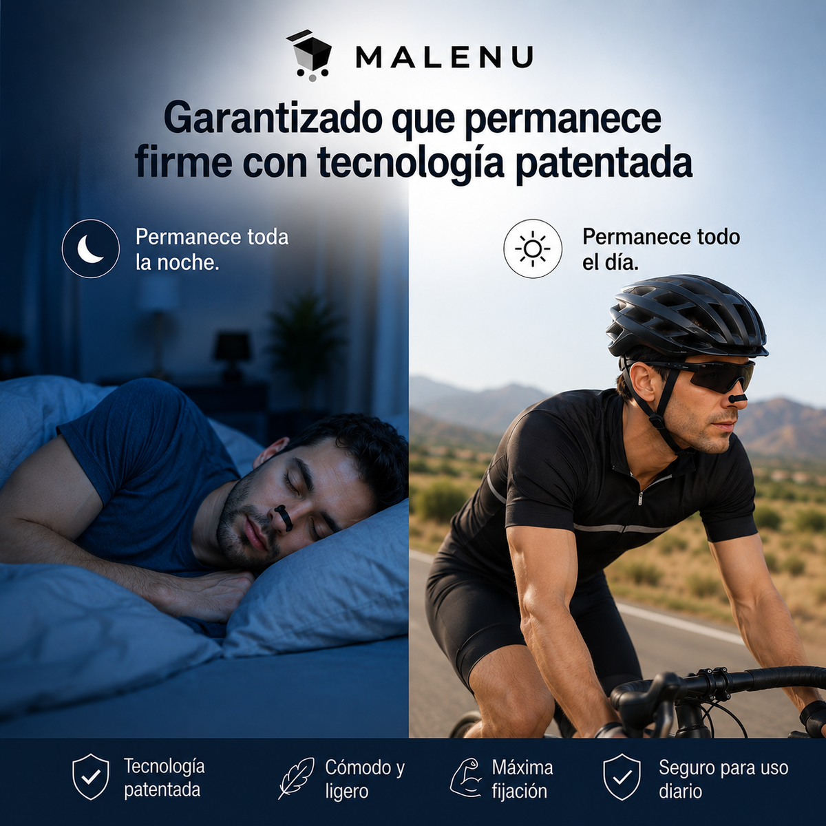 😮‍💨 AirFlex™ Dilatador Nasal Magnético (30 Piezas) - Respira Mejor, Duerme Mejor 🔥