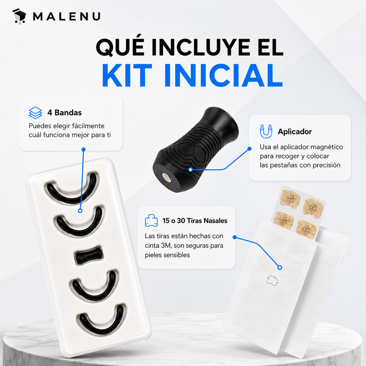 😮‍💨 AirFlex™ Dilatador Nasal Magnético (30 Piezas) - Respira Mejor, Duerme Mejor 🔥