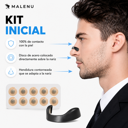 😮‍💨 AirFlex™ Dilatador Nasal Magnético (30 Piezas) - Respira Mejor, Duerme Mejor 🔥