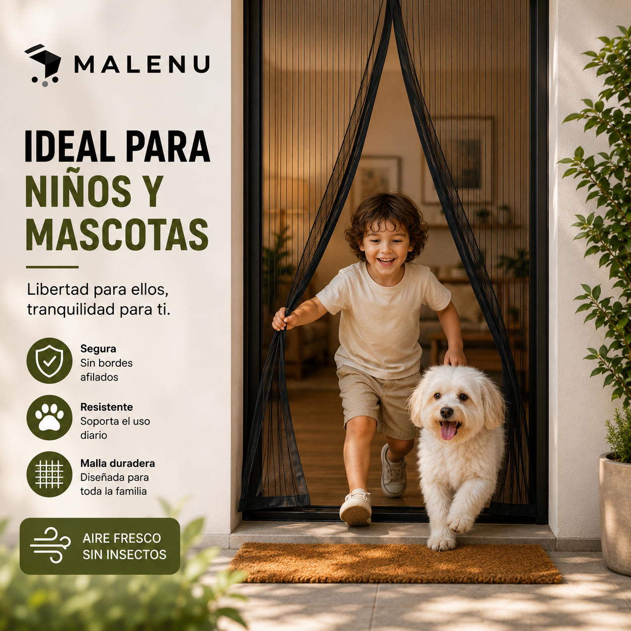 🦟 MosquiShield™ Cortina Magnética Antimosquitos - Protección Total para tu Hogar 🔥