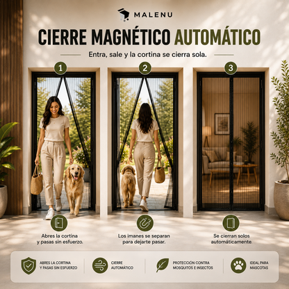 🦟 MosquiShield™ Cortina Magnética Antimosquitos - Protección Total para tu Hogar 🔥