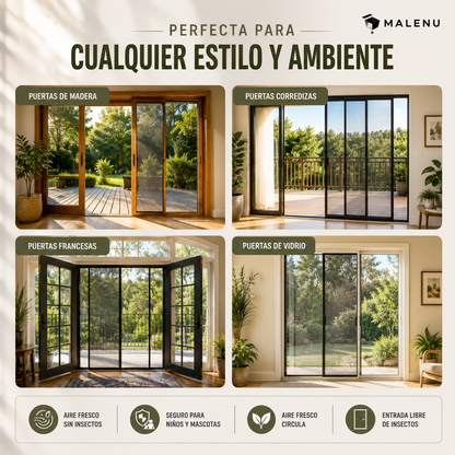 🦟 MosquiShield™ Cortina Magnética Antimosquitos - Protección Total para tu Hogar 🔥