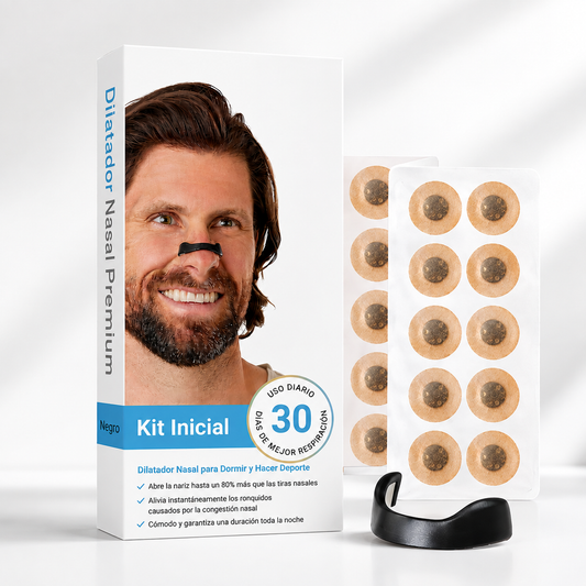 😮‍💨 AirFlex™ Dilatador Nasal Magnético (30 Piezas) - Respira Mejor, Duerme Mejor 🔥