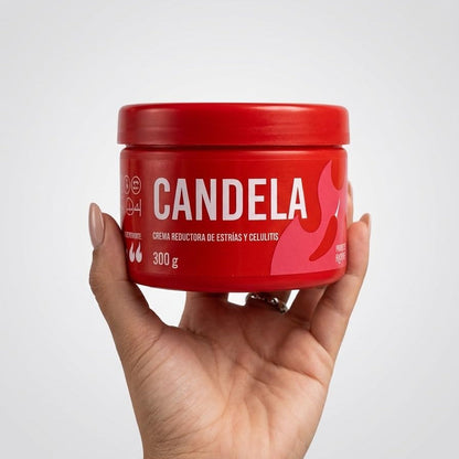 CANDELA – Crema Corporal Reductora de Estrías y Celulitis