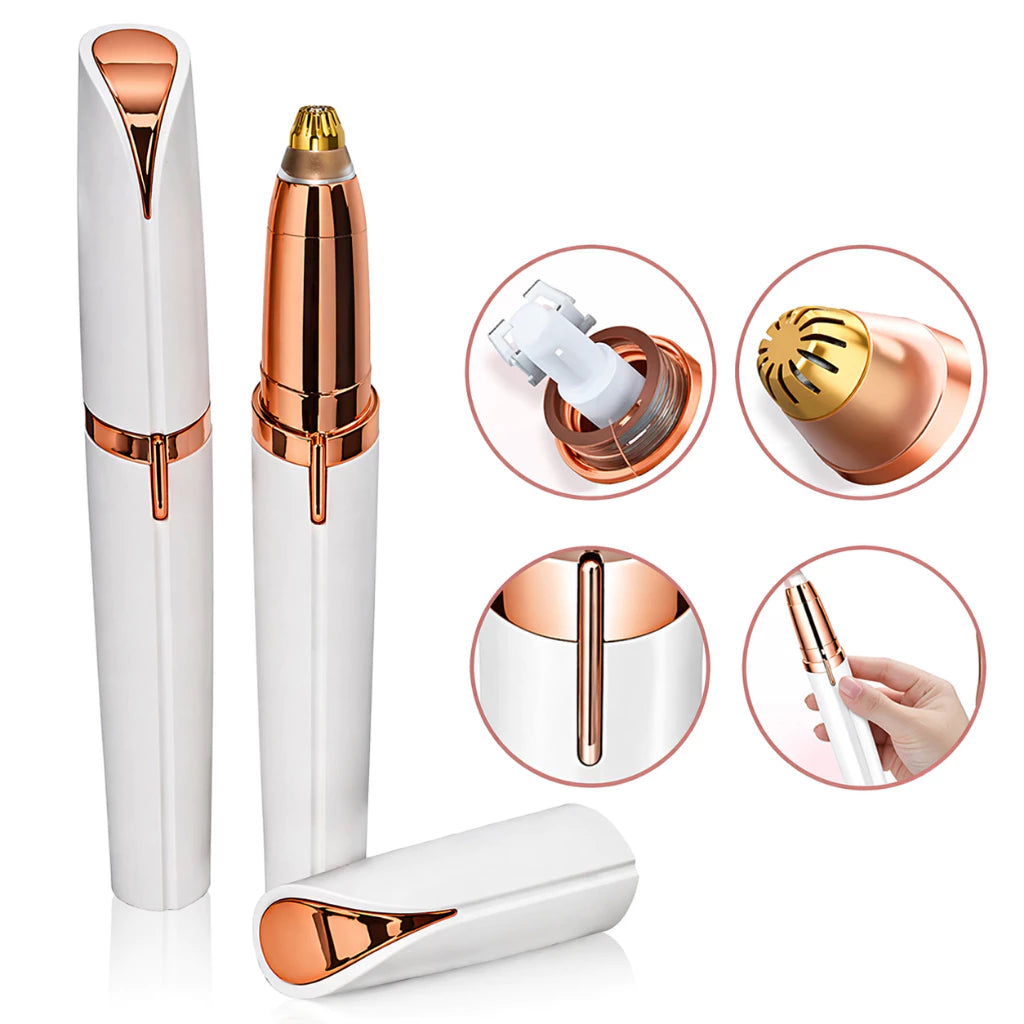 💎 LumiFace™ Depilador Facial a Cejas, Labio Superior y Nariz — Piel Suave al Instante🌸